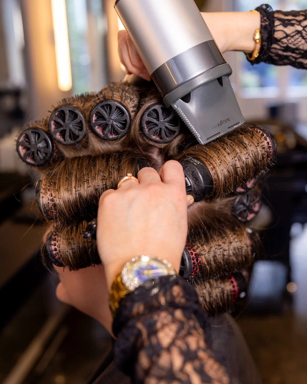 Föhnen en styling